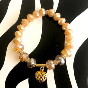 4 for $20 Heart Beaded Bracelet